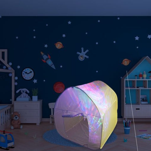 White Projector Sensory Den-Calmer Classrooms,Early Years Sensory Play,excell2,Mindfulness,Playlearn,PSHE,Sensory Dens,Stock,Stress Relief-Learning SPACE