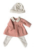 White and Pink Dress with Hat - Clothes For Dolls-Dolls & Doll Houses,Egmont Toys,Games & Toys,Imaginative Play,Pretend play-Learning SPACE
