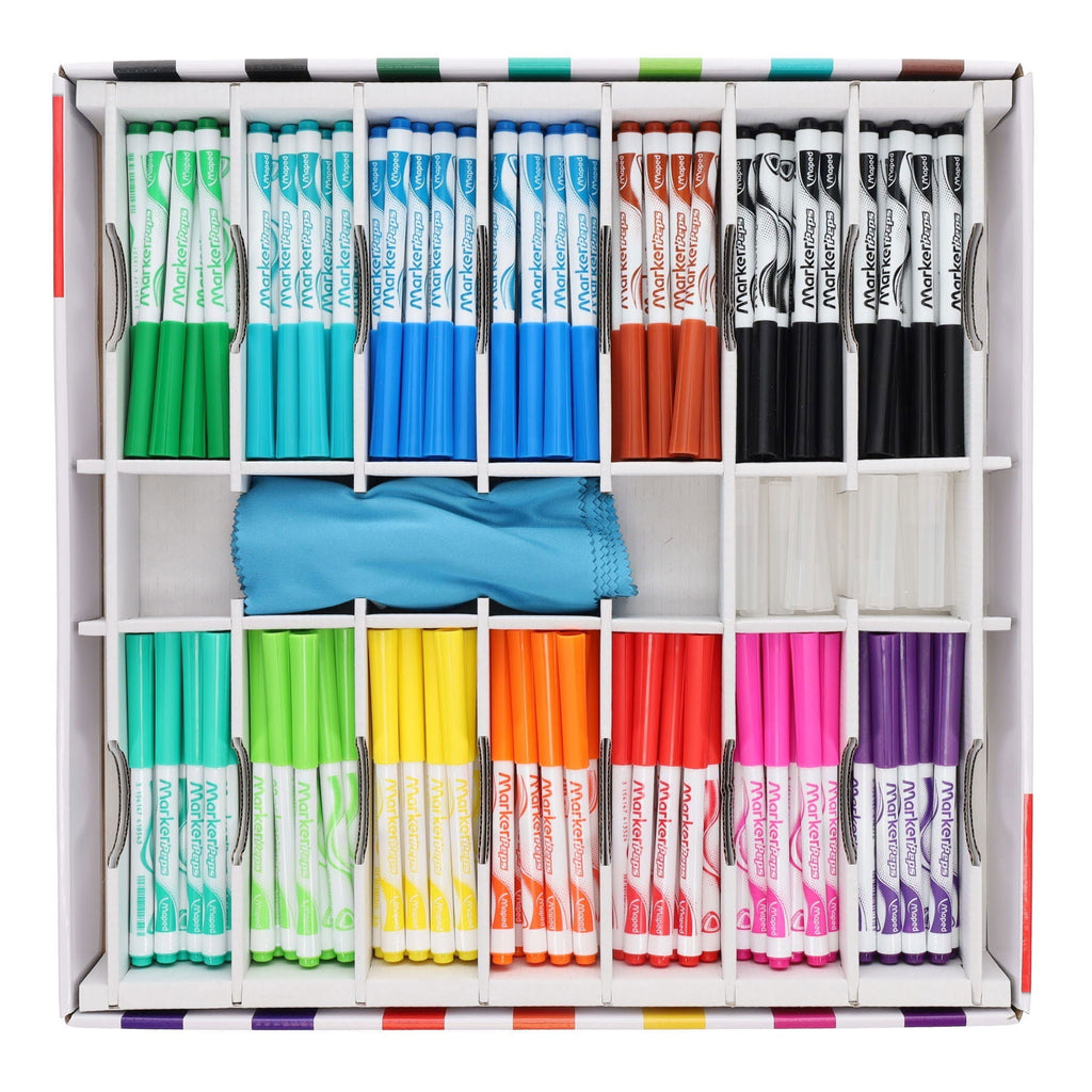 Whiteboard Markers X 168 School Pack-Art Materials,Art Pack,Arts & Crafts,Early Arts & Crafts,Primary Arts & Crafts-Learning SPACE