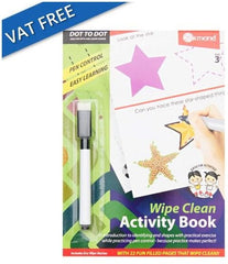 Wipe Clean Activity Book - Dot To Dot-Arts & Crafts, Drawing & Easels, Early Arts & Crafts, Early Years Books & Posters, Early Years Literacy, Ormond, Primary Travel Games & Toys, Stock-Learning SPACE