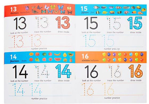 Wipe Clean Activity Book - Numbers 1 - 20-Calmer Classrooms, Counting Numbers & Colour, Early Years Books & Posters, Early Years Maths, Helps With, Maths, Ormond, Primary Maths, Primary Travel Games & Toys, Stock-Learning SPACE