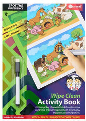 Wipe Clean Activity Book - Spot The Difference-Early Years Books & Posters, Early Years Literacy, Ormond, Stock-Learning SPACE