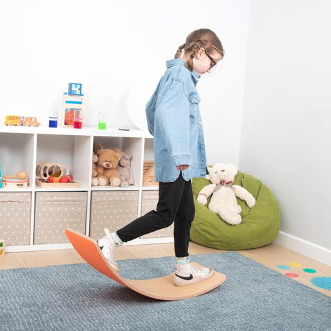 Wooden Balance Board-Dropship,Gross Motor and Balance Skills,Imaginative Play,Technology & Design,TickiT-Learning SPACE