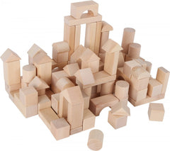 Wooden Building Blocks in A Bag-Baby & Toddler Gifts, Baby Wooden Toys, Building Blocks, Engineering & Construction, Farms & Construction, Games & Toys, Gifts For 1 Year Olds, Imaginative Play, S.T.E.M, Small Foot Wooden Toys, Stacking Toys & Sorting Toys, Stock, Tactile Toys & Books, Wooden Toys-Learning SPACE