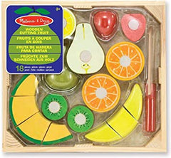 Wooden Cutting Fruit - Play Food-Baby Wooden Toys, Fractions Decimals & Percentages, Imaginative Play, Kitchens & Shops & School, Maths, Maths Toys, Play Food, Pretend play, Primary Maths, Stock-Learning SPACE