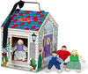 Wooden Doorbell House - Locks, Latches and Bells-Baby Wooden Toys,Dolls & Doll Houses,Games & Toys,Imaginative Play,Stock-Learning SPACE