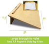 Wooden Handwriting Desk Slope-Calmer Classrooms,Desk Table,Dyspraxia,Handwriting,Playlearn,SCOTEXCEL-Learning SPACE