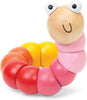 Wooden Jointed Worm-Fidget,Pocket money,Stock,Stocking Stuffers,Tobar Toys,Wooden Toys-Learning SPACE