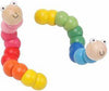 Wooden Jointed Worm-Fidget,Pocket money,Stock,Stocking Stuffers,Tobar Toys,Wooden Toys-Learning SPACE