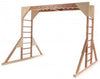 Wooden Ladder Climbing Frame-Additional Need,Gross Motor and Balance Skills,Helps With,Outdoor Climbing Frames,Playlearn,Seasons,Sensory Climbing Equipment,Stock,Summer-Learning SPACE