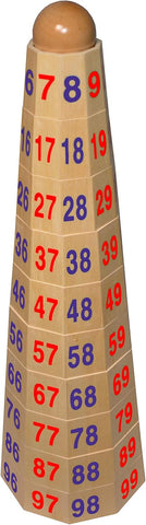 Wooden Number Stackable Tower-Early Years Maths,EDUK8,Maths,Maths Toys,Primary Maths,Stacking Toys & Sorting Toys,Wooden Toys-Learning SPACE