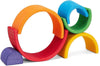 Wooden Rainbow Stacking Arches - Great For Montessori And Nurture Rooms-Baby Maths,Baby Wooden Toys,Early Years Maths,Engineering & Construction,Nurture Room,Primary Maths,Rainbow Theme Sensory Room,S.T.E.M,Stacking Toys & Sorting Toys,Stock,TickiT-Learning SPACE