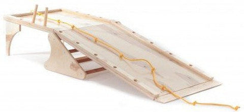 Wooden Sensory Slide-Outdoor Slides,Playlearn,Proprioceptive,Strength & Co-Ordination,Vestibular-Learning SPACE