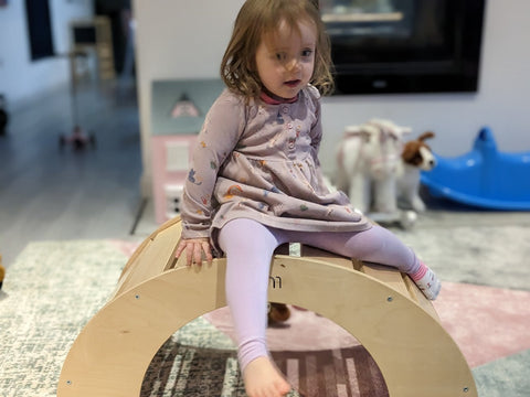 Wooden Slat Rocker Board-Additional Need, AllSensory, Balancing Equipment, Best Seller, Bounce & Spin, Early Years Sensory Play, Gross Motor and Balance Skills, Helps With, Matrix Group, Movement Breaks, Proprioceptive, Rocking, Sensory Processing Disorder, Sensory Seeking, Vestibular-Learning SPACE