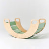 Wooden Slat Rocker Board-Additional Need,AllSensory,Balancing Equipment,Best Seller,Bounce & Spin,Calming & Anxiety,Early Years Sensory Play,Gross Motor and Balance Skills,Helps With,Matrix Group,Movement Breaks,Proprioceptive,Rocking,Sensory Processing Disorder,Sensory Seeking,Vestibular-Green-01.006.16.001-Learning SPACE