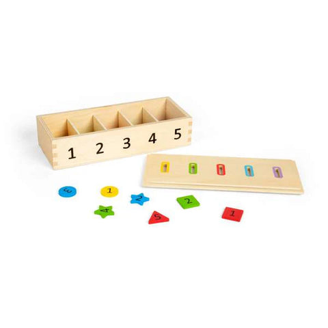 Wooden Sorter Box-Baby Wooden Toys,Bigjigs Toys,SCOTEXCEL,Stacking Toys & Sorting Toys,Wooden Toys-Learning SPACE