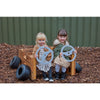 Wooden Steering Wheels (2Pk)-Cosy Direct,Cosy Outdoor,Imaginative Play,Outdoor Play,Playground Equipment,Role Play-Learning SPACE