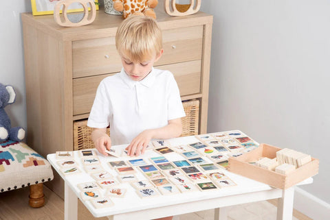 Wooden Story Tiles – Pack Of 90-Puppets & Theatres & Story Sets,SCOTEXCEL,TickiT,Wooden Toys-Learning SPACE