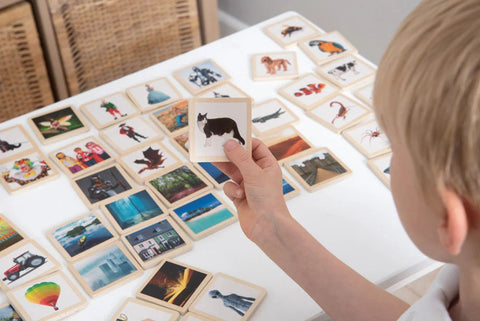 Wooden Story Tiles – Pack Of 90-Puppets & Theatres & Story Sets,SCOTEXCEL,TickiT,Wooden Toys-Learning SPACE