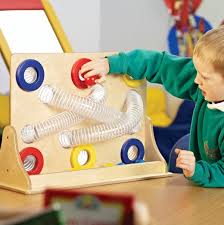 Wooden Tubie Floor Model - Hand Eye Co Ordination and Tracking-Baby Sensory Toys, Cause & Effect Toys, Early years Games & Toys, Games & Toys, Learn Well-Learning SPACE