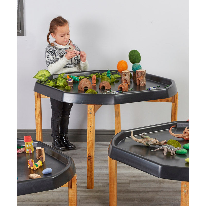 Wooden Tuff Spot Stand (H66Cm)-Cosy Direct,Tuff Tray,Wellbeing Furniture-Learning SPACE
