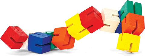 Wooden Twist and Lock Blocks Fidget Toy-Discontinued,Fidget,Pocket money,Stock,Stocking Stuffers,Tobar Toys,Wooden Toys-Learning SPACE