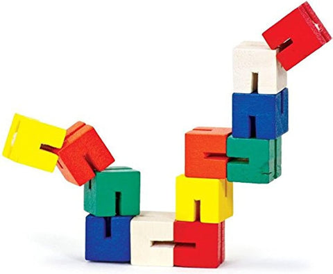 Wooden Twist and Lock Blocks Fidget Toy-Discontinued,Fidget,Pocket money,Stock,Stocking Stuffers,Tobar Toys,Wooden Toys-Learning SPACE