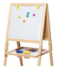 Wooden easel with a blackboard and whiteboard-Art Materials, Arts & Crafts, Blackboards, Classroom Resources, Early Arts & Crafts, Educational Classroom Materials, Educational Play, Primary Arts & Crafts-Learning SPACE