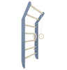 Wooden wall bars for Toddler-Baby Climbing Frame,Exercise,Gross Motor and Balance Skills,Sensory Climbing Equipment,Sensory Wall Panels & Accessories-Blue-01.013.02.010-Learning SPACE