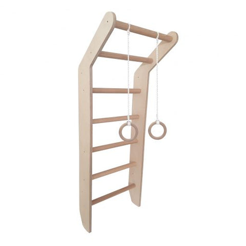 Wooden wall bars for Toddler-Baby Climbing Frame,Exercise,Gross Motor and Balance Skills,Sensory Climbing Equipment,Sensory Wall Panels & Accessories-Wooden-01.013.06.012-Learning SPACE