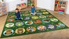 Woodland Animals Placement 3x3m Carpet-Dropship,Kit For Kids,Mats & Rugs,Nature Sensory Room,Placement Carpets,Rugs,Square,Wellbeing Furniture,World & Nature-Learning SPACE