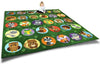 Woodland Animals Placement 3x3m Carpet-Dropship,Kit For Kids,Mats & Rugs,Nature Sensory Room,Placement Carpets,Rugs,Square,Wellbeing Furniture,World & Nature-Learning SPACE
