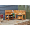 Woodwork Corner Bench - Worktop H48Cm-Calmer Classrooms,Cosy Direct,Cosy Outdoor,Wellbeing Furniture,Wooden Table-Learning SPACE