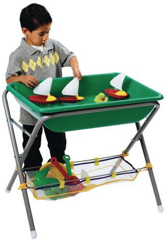 X-Stand for Activity Tub with Mesh Shelf-Baby Bath. Water & Sand Toys,Edushape Toys,Messy Play,Outdoor Sand & Water Play,Outdoor Sand Pits,Playground Equipment,Sand,Sand & Water Trays,Stock,Water & Sand Toys-Learning SPACE