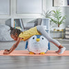Yoga Ball Buddy with BubblePlush™ – Puppy or Penguin-Comfort Toys,Mindfulness,Movement Breaks,Plush-Learning SPACE