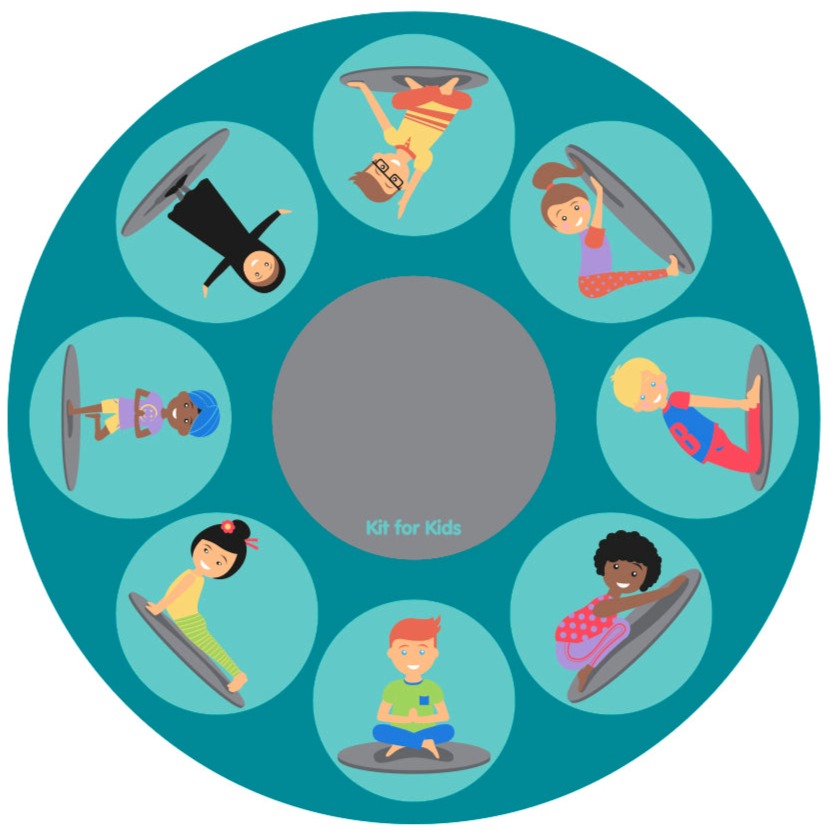 Yoga Position 2m Carpet-Calmer Classrooms,Calming & Anxiety,Calming and Relaxation,Dropship,Educational Carpet,Helps With,Kit For Kids,Mats & Rugs,Mindfulness,Neutral Colour,Placement Carpets,Round,Rugs,Wellbeing Furniture-Learning SPACE