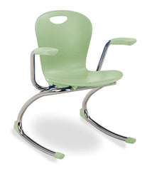 ZUMA® Rocker Chair with Arms - Large-Additional Need, Calming and Relaxation, Classroom Chairs, Gross Motor and Balance Skills, Helps With, Movement Chairs & Accessories, Nurture Room, Rocking, Seating, Stock, Vestibular, Wellbeing Furniture-Green-Learning SPACE
