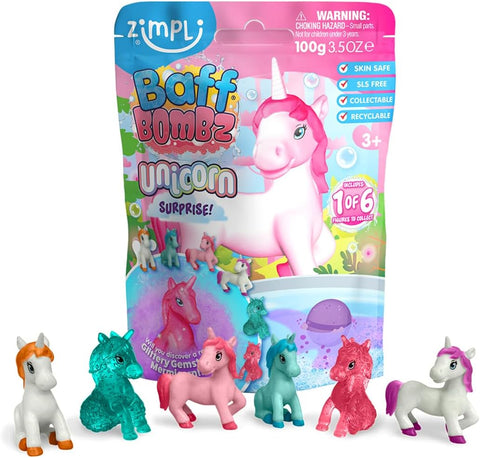 Zimpli Surprise Figure Baff Bombz – Magical Fizzing Bath Fun!-Bath Toys,Water & Sand Toys,Zimpli Kids-Learning SPACE