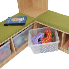 Zona Tree House Library Corner-Bookcases,Chill Out Area,Library Furniture,Nooks,Profile Education,Reading Area,Seating,Stock,Storage,Wellbeing Furniture-Learning SPACE