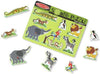 Zoo Animals Sound Puzzle - 8 Pieces-Sound,Sound. Peg & Inset Puzzles,Stock-Learning SPACE