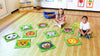 Zoo Conservation™ 30 Mini Placement Carpets with Holdall-Classroom Packs,Dropship,Kit For Kids,Mats,Mats & Rugs,Nature Sensory Room,Rugs,Sit Mats,Square,Wellbeing Furniture,World & Nature-Learning SPACE