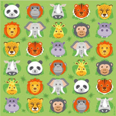 Zoo Conservation™ Large Placement Carpet 3x3m-Kit For Kids, Mats & Rugs, Placement Carpets, Rugs, Square, Wellbeing Furniture, World & Nature-Learning SPACE