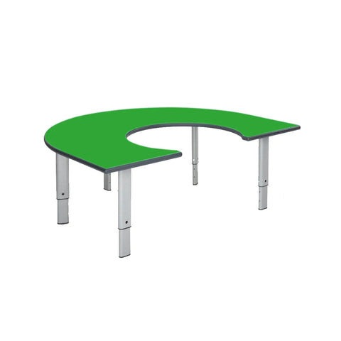 Height Adjustable Rainbow Range Table-Classroom Furniture,Classroom Table,Height Adjustable,Horseshoe,Metalliform,Table,Wellbeing Furniture-Learning SPACE