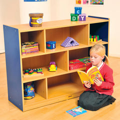 Milan 8 Compartment Cabinets with 4 Coloured Trays-Learning SPACE
