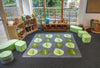 Natural World™ Carved Placement 2x2m Carpet-Kit For Kids, Mats & Rugs, Nature Sensory Room, Neutral Colour, Placement Carpets, Rugs, Square, Wellbeing Furniture-Learning SPACE