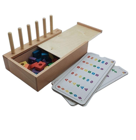 Shape Matching Box-Early Years Maths,Matching,Maths,Maths Toys,Primary Maths,SCOTEXCEL,Shape & Space & Measure-Learning SPACE