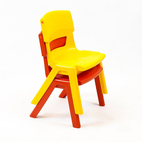 Postura+ One Piece Chair (Ages 3-4)-Classroom Chairs, Seating, Toddler Seating, Wellbeing Furniture-Learning SPACE