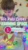 Glo Pals Light up Sensory Cubes - 4 Pack