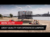 Round BERG Elite Trampoline With Safety Net - Public Use Approved